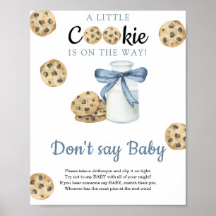 Milk-Bow-Baby-Party Sag nicht Baby Poster