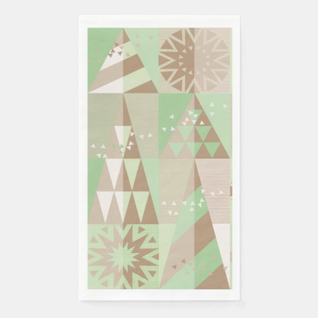 "Milk Chocolate Mint Tree" Handtücher aus Papier Serviette (Vorderseite)