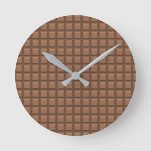 Milk Chocolate Runde Wanduhr