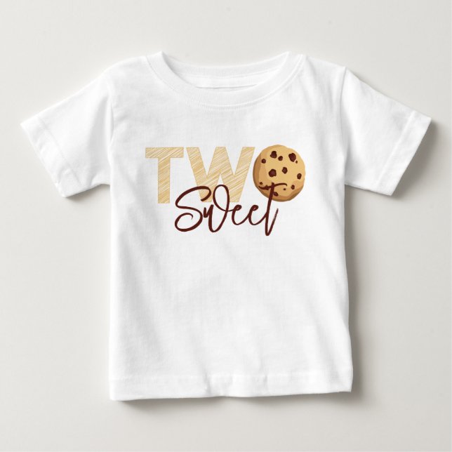 Milk & Cookies "Two Sweet" 2e T-shirt d'anniversai (Devant)