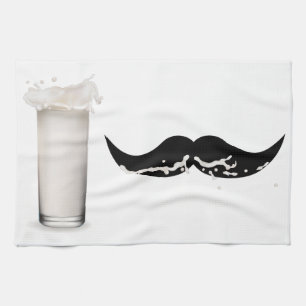 Milk Mustache Handtuch