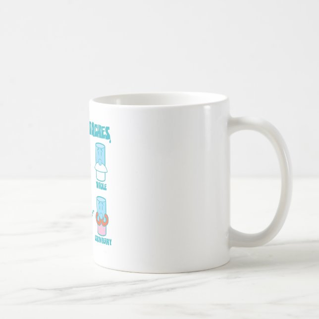 Milk Mustaches Kaffeetasse (Rechts)