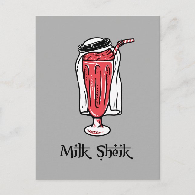 Milk Sheik Postkarte (Vorderseite)