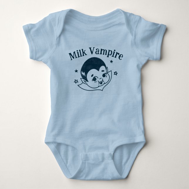 Milk Vampire Baby Strampler (Vorderseite)
