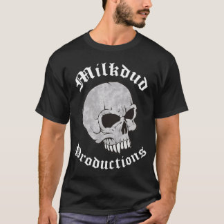 Milkdud Produktions-Schädel T-Shirt