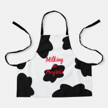 "Milking in Progress"-Schürze Pflegepumpenabdeckun
