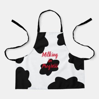 "Milking in Progress"-Schürze Pflegepumpenabdeckun Schürze