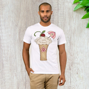 Milkshake Avec T-Shirt Pour Hommes Parapluies