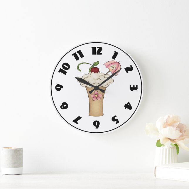 Milkshake Avec Une Horloge Parapluie (Créateur téléchargé)