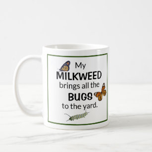 Milkweed holt Wanzen zur Yard-Schmetterlings-Tasse Kaffeetasse