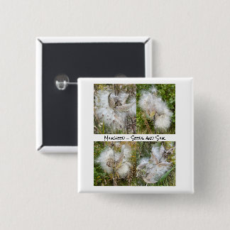 Milkweed | Natürlich Button