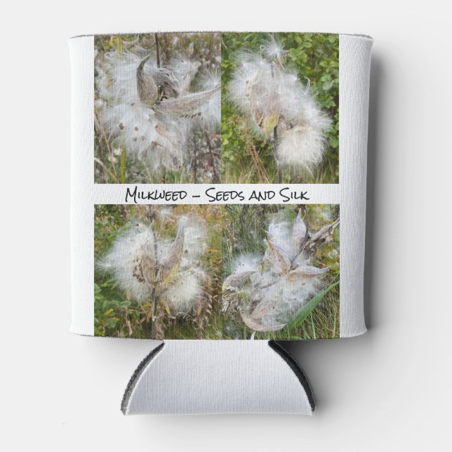 Milkweed | Natürlich Dosenkühler (Vorderseite)