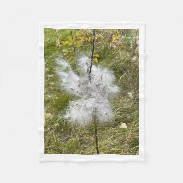 Milkweed | Schmetterling | Fleecedecke (Vorderseite)