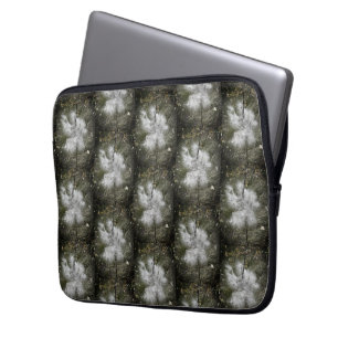 Milkweed Schmetterling Nebel halber Rückgang Laptopschutzhülle