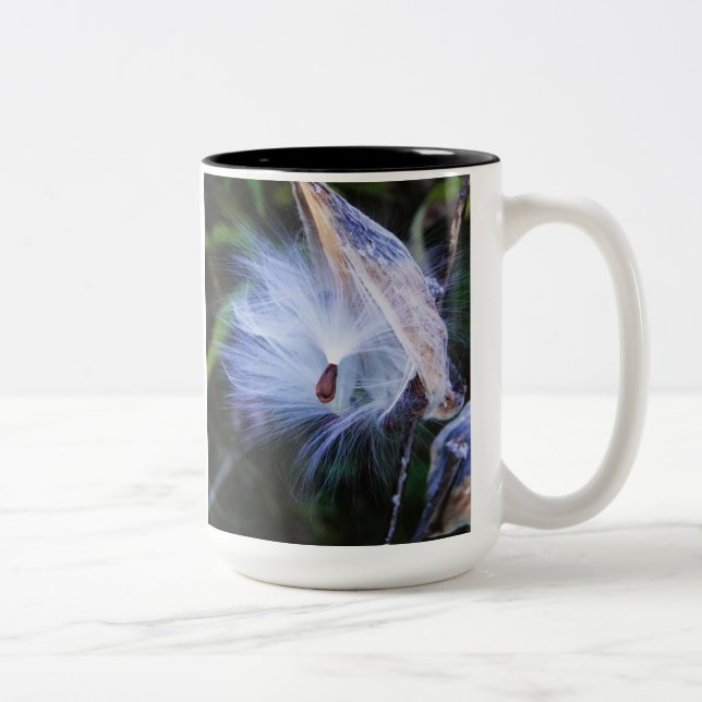 Milkweed-Tasse Zweifarbige Tasse (Rechts)