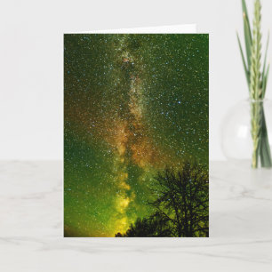 Milky Way & Aurora Borealis   Ontario Kanada Karte