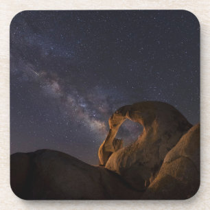 Milky Way & Cyclops Arch Alabama Hills Getränkeuntersetzer