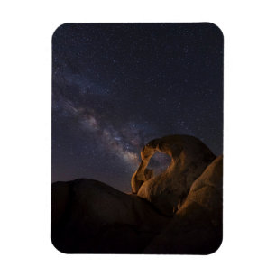 Milky Way & Cyclops Arch Alabama Hills Magnet
