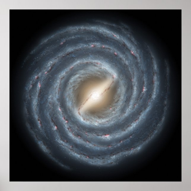 Milky Way - Milchstraße Poster (Vorne)