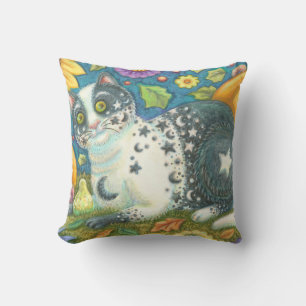 MILKYWAY Halloween Cat THROW PILLOW Kissen Für Draußen