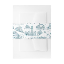 Mill City Toile (Lowell, MA) Blau/Weiß