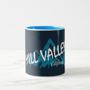 Mill Valley California Berge Zweifarbige Tasse