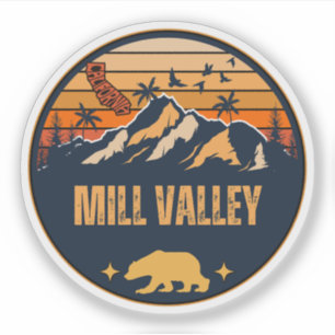 Mill Valley, Kalifornien Aufkleber