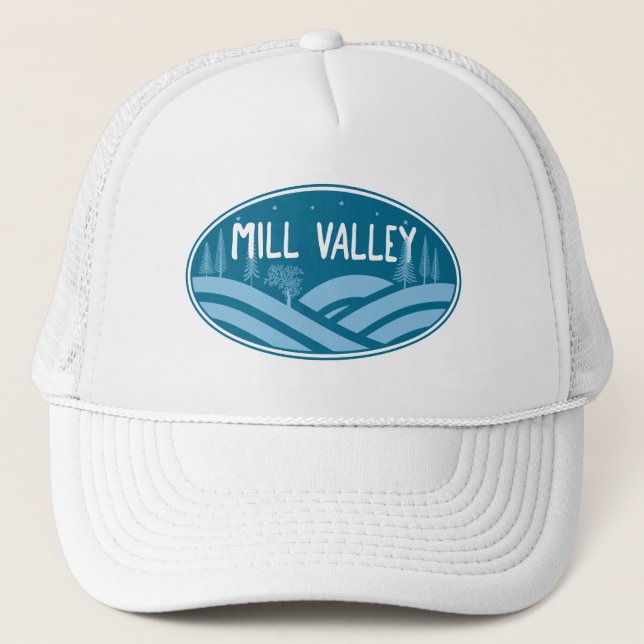 Mill Valley Kalifornien Außenbereich Truckerkappe (Vorderseite)