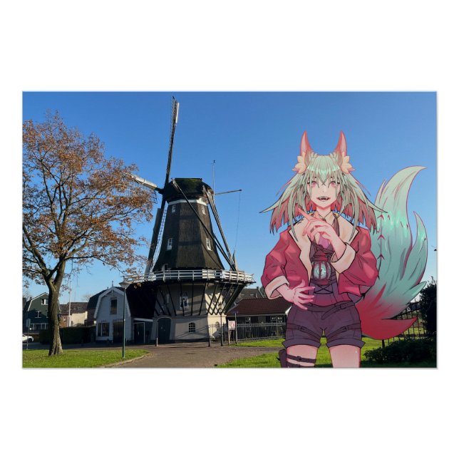 Mill VTuber, Anime Poster (Vorderseite)