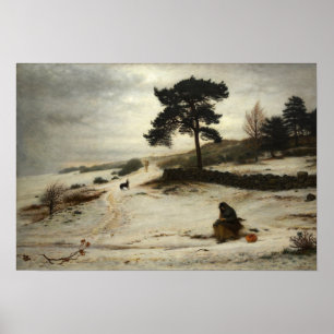 Millais - Blasen Sie Ihr Winter Wind Poster