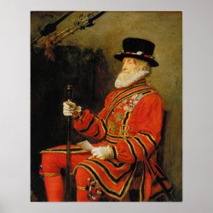 Millais - Der Yeoman der Garde Poster