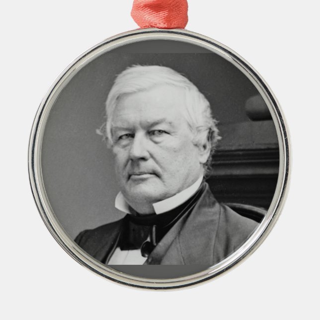 Millard Fillmore 13. Präsident Ornament Aus Metall (Vorne)