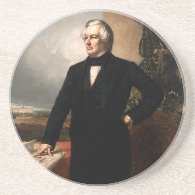 Millard Fillmore Getränkeuntersetzer (Vorne)