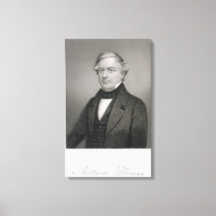 Millard Fillmore, graviert von Thomas B. Welch Leinwanddruck