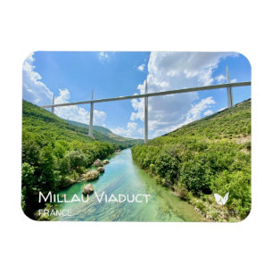 Millau Viaduct, Frankreich, Kühlschrankmagnet Magnet