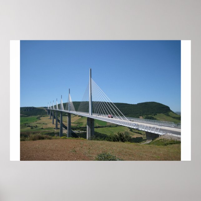 Millau viadukt poster (Vorne)