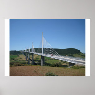 Millauviaduct Poster