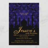 Mille et une nuits, quarantième invitations