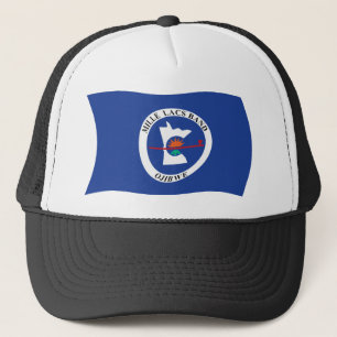 Mille Lacs Band Reservations-Flaggenmütze Truckerkappe