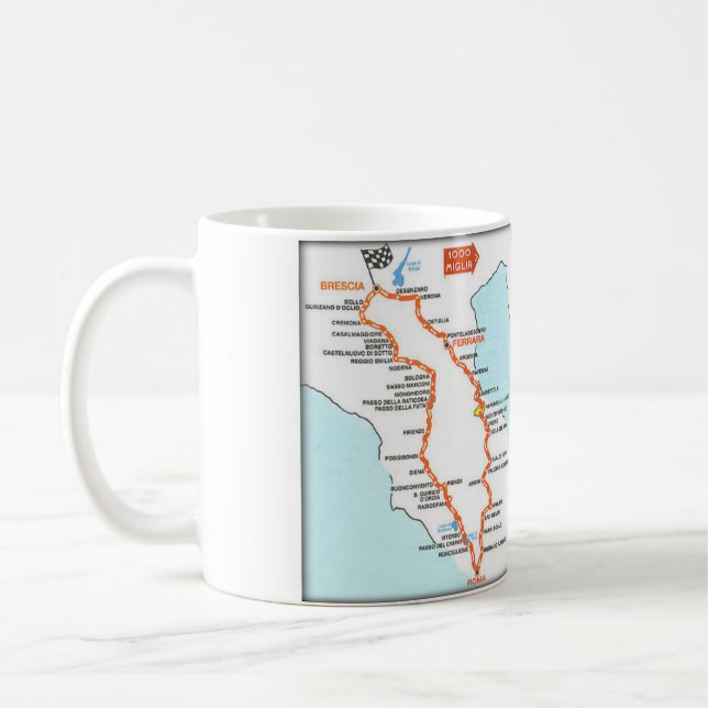 MILLE MIGLIA KARTE - TASSE (Links)
