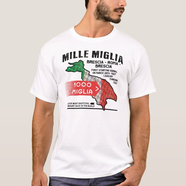 Mille Miglia Racing experience T-Shirt (Vorderseite)