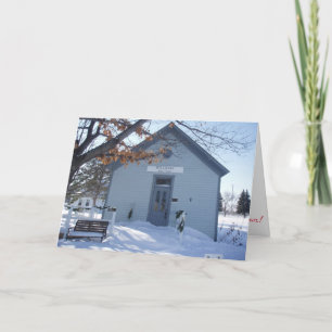 „Milleniery & Dress Maker" Weihnachtskarte Karte