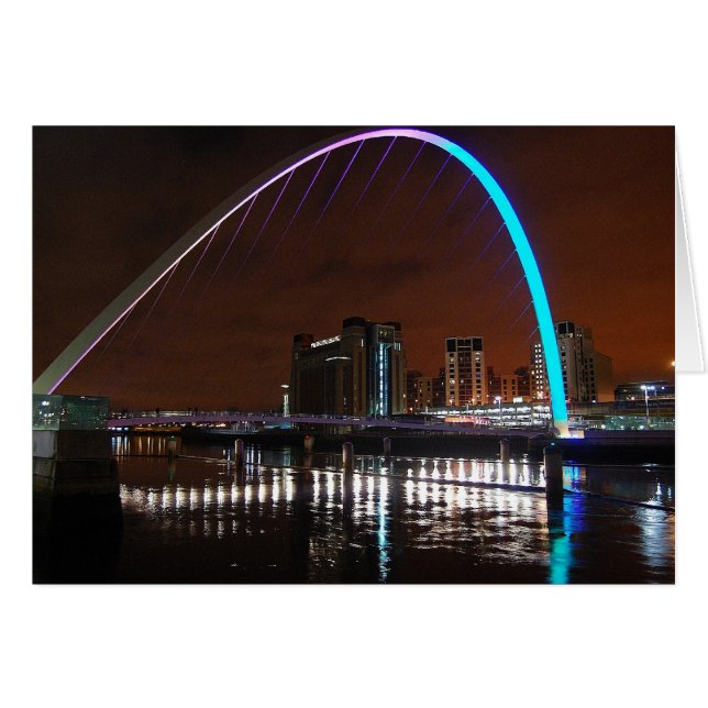 Millenium Bridge, Gateshead (Vorderseite (Horizontal))
