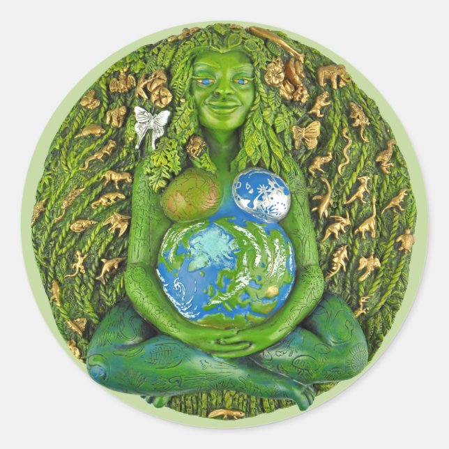 Millennial Gaia Stickers (Vorderseite)