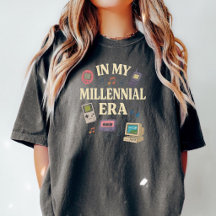 Millennial lustiges Retro-Shirt 90er Party T-Shirt