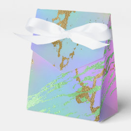 Millennial Marble | Playful Rainbow Pastel Ombre Geschenkschachtel
