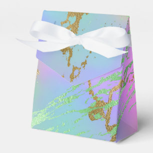 Millennial Marble   Playful Rainbow Pastel Ombre Geschenkschachtel