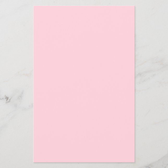 Millennial Pink Solid Color Flyer (Vorne)