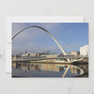 Millennium Bridge, Gateshead, Großbritannien Feiertagskarte