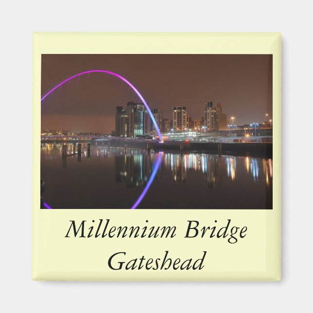 Millennium Bridge, Gateshead Magnet (Vorne)